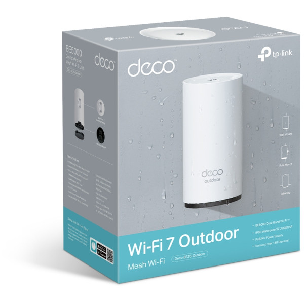Фото - MESH система WiFi7 TP-Link Deco BE25-Outdoor(1-pack)