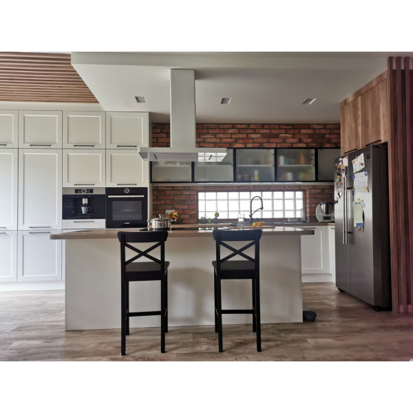 Фото - Витяжка декоративна NORTBERG Decor Island White 90
