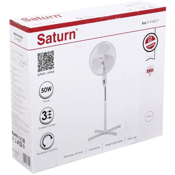 Фото - Вентилятор напольный Saturn ST-FN8277