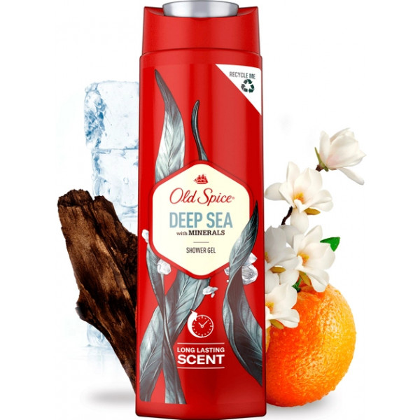 Фото - Гель для душа Old Spice Deep sea with Minerals 400мл