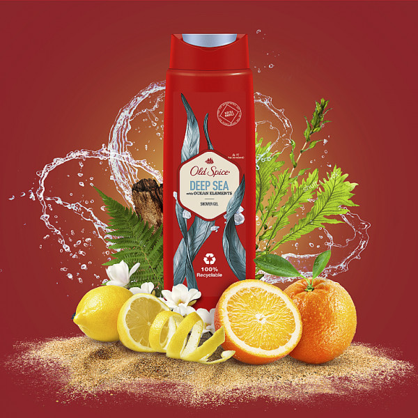 Фото - Гель для душа Old Spice Deep sea with Minerals 400мл