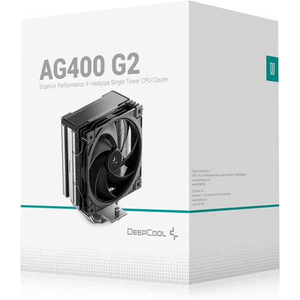 Фото - Процессорный кулер Deepcool AG400 G2 (R-AG400-BKNPMG2-G)