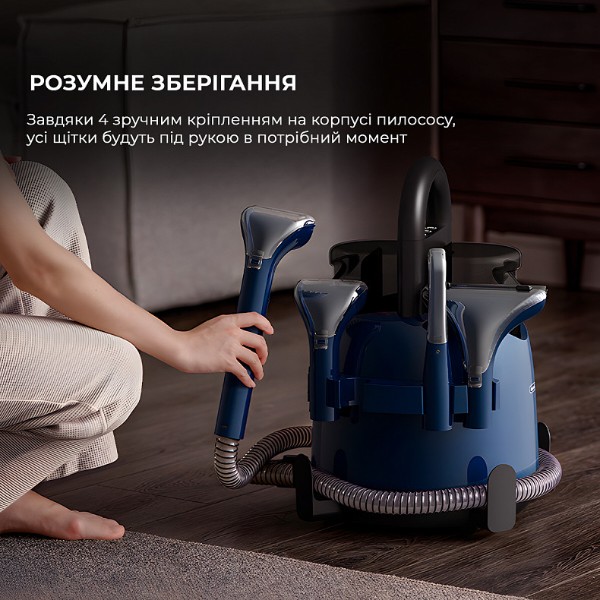 Фото - Пилосос-плямовивідник Deerma Suction Vacuum Cleaner (DEM-BY200)