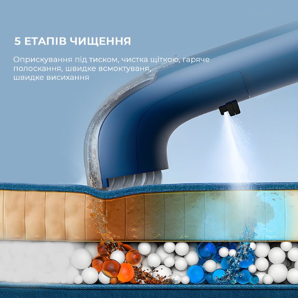 Фото - Пилосос-плямовивідник Deerma Suction Vacuum Cleaner (DEM-BY200)
