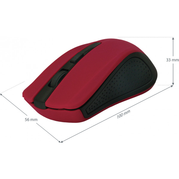 Фото - Миша бездротова Defender Accura MM-935 Red (52937)