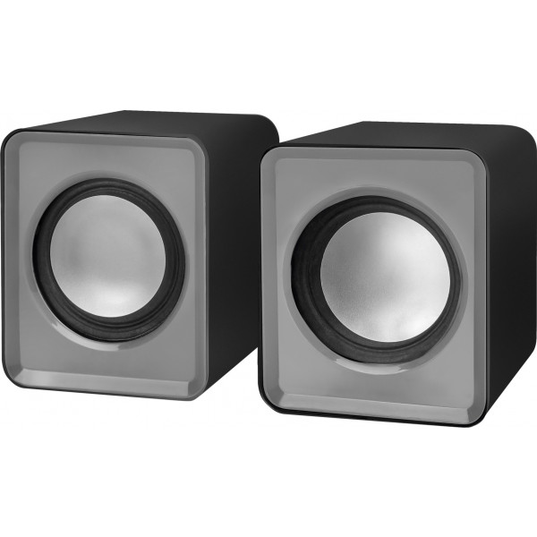 Фото - Комп'ютерна акустика компактна 2.0 Defender SPK 22 USB Grey (65504) Фото - Комп'ютерна акустика компактна 2.0 Defender SPK 22 USB Grey (65504)