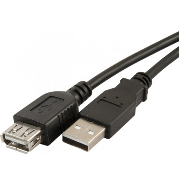 Фото - Кабель USB type A - USB type A Defender USB02-06 USB 2.0 AM-AF 1.8 м (87456)