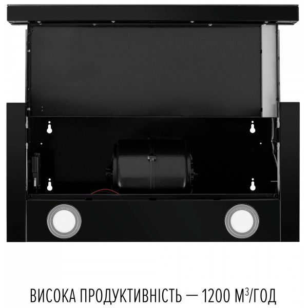 Фото - Вытяжка встраиваемая Perfelli DELIO 6PWB NERO