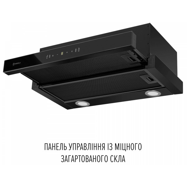Фото - Вытяжка встраиваемая Perfelli DELIO 6PWB NERO