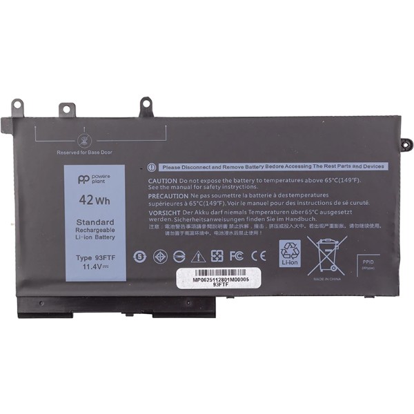 Фото - Акумулятор для ноутбука PowerPlant DELL Latitude E5280 (3DDDG) 11.4V 3500mAh (NB442218)
