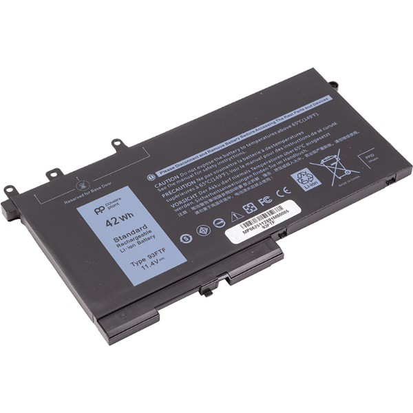 Фото - Акумулятор для ноутбука PowerPlant DELL Latitude E5280 (3DDDG) 11.4V 3500mAh (NB442218)