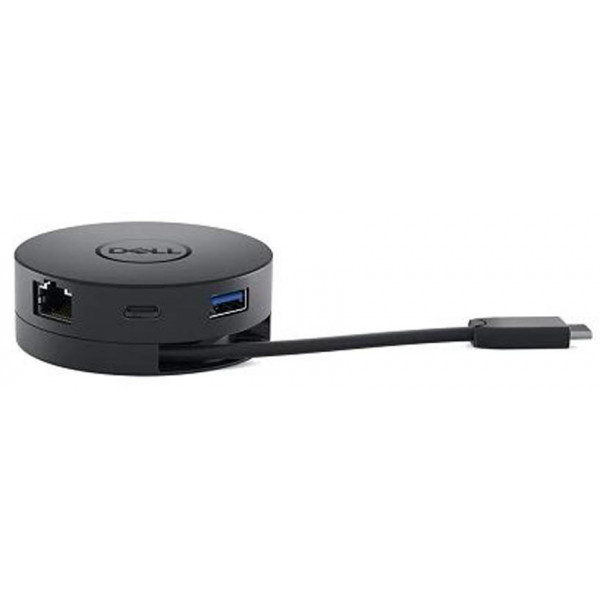 Фото - Перехідник Dell DA300 USB-C to HDMI/VGA/DP/Ethernet/USB-A/USB-C (492-BCJL)