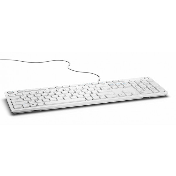 Фото - Клавиатура проводная Dell KB216 (580-ADGM) White