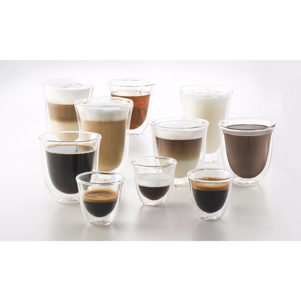 Фото - Набор стаканов с двойными стенками Delonghi DLSC302 Mix 6 пр.
