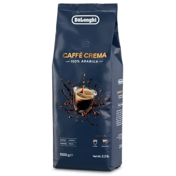 Фото - Кава в зернах Delonghi Coffee Crema 1 кг (DLSC618) Фото - Кава в зернах Delonghi Coffee Crema 1 кг (DLSC618)