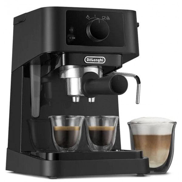 Фото - Уцінка - Кавоварка ріжкова Delonghi EC235.BK