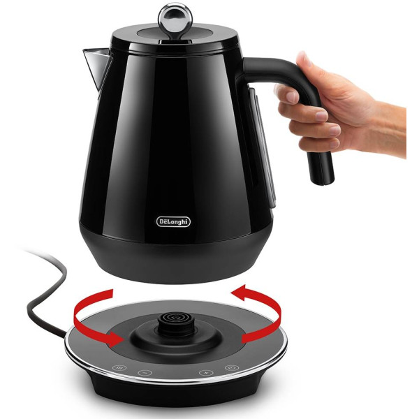 Фото - Уцінка - Електричний чайник Delonghi KBY 2011 BK