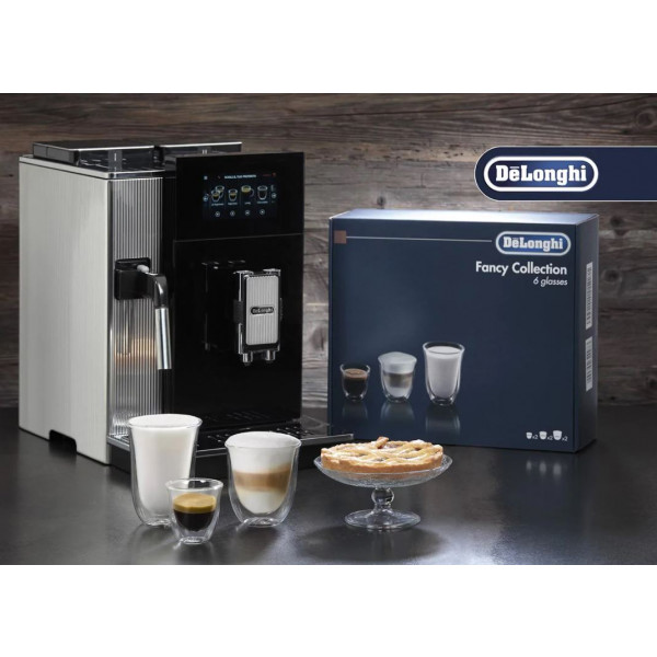 Фото - Набір склянок з подвійними стінками Delonghi DLSC302 Mix 6 пр.