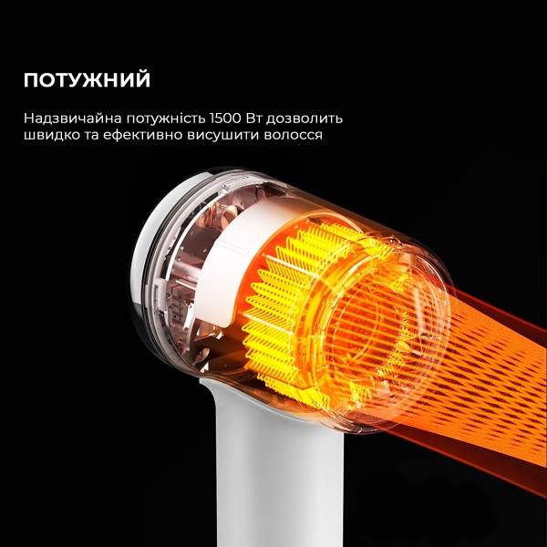 Фото - Фен Deerma DEM-CF50W Navy Blue