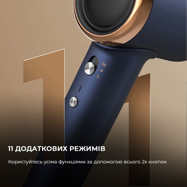 Фото - Фен Deerma DEM-CF50W Navy Blue