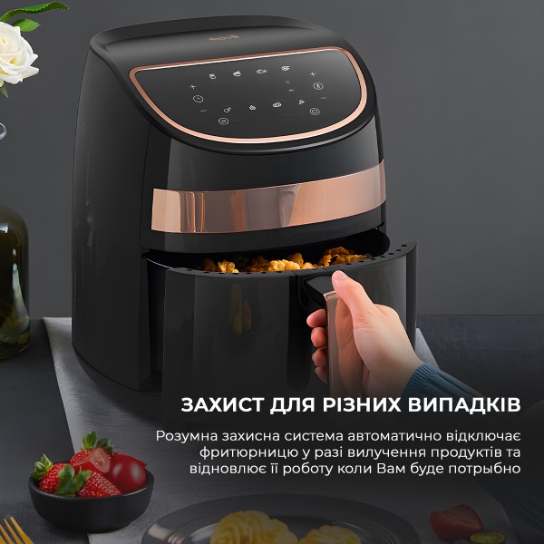 Фото - Мультипечь Deerma Air Fryer KZ100 (DEM-KZ100)