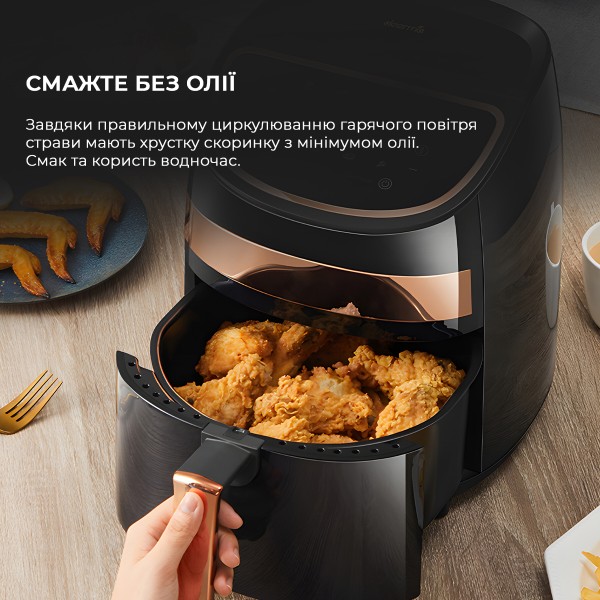 Фото - Мультипечь Deerma Air Fryer KZ100 (DEM-KZ100)