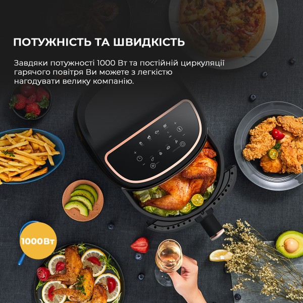 Фото - Мультипечь Deerma Air Fryer KZ100 (DEM-KZ100)