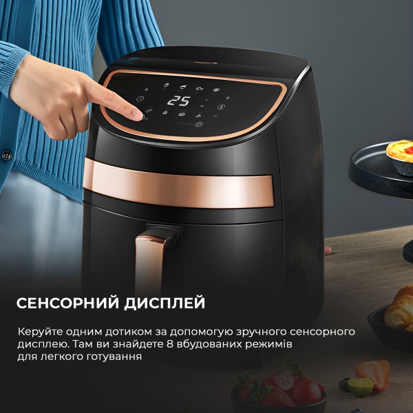 Фото - Мультипечь Deerma Air Fryer KZ100 (DEM-KZ100)