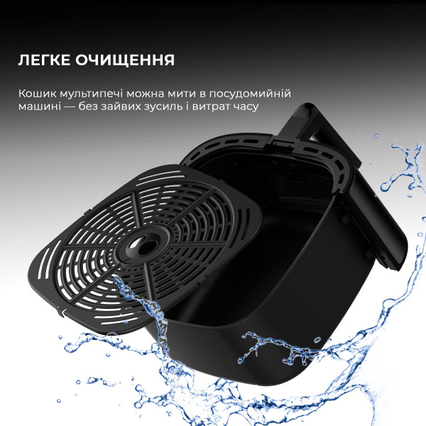 Фото - Мультипіч Deerma Air Fryer KZ150 8L (DEM-KZ150W)