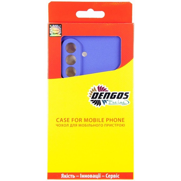 Фото - Чохол для смартфону DENGOS Carbon for Samsung Galaxy A37 5G SM-A376 Violet (DG-TPU-CRBN-262)