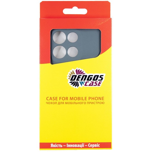 Фото - Чохол для смартфона DENGOS for Motorola G15/G15 Power Grey Full Glue (DG-KM-147) + захисне скло