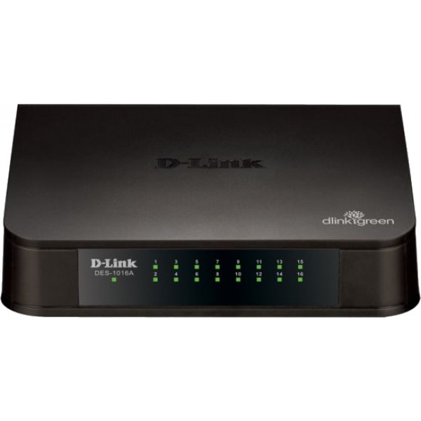 Фото - Коммутатор локальної мережі (Switch) D-Link DES-1016A/E1B