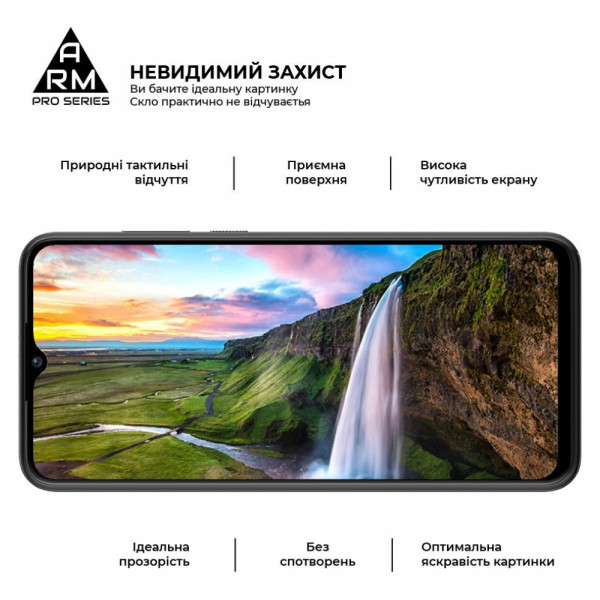 Фото - Захисне скло для смартфону Armorstandart Pro for ZTE Blade V40 Design Black (ARM68740)