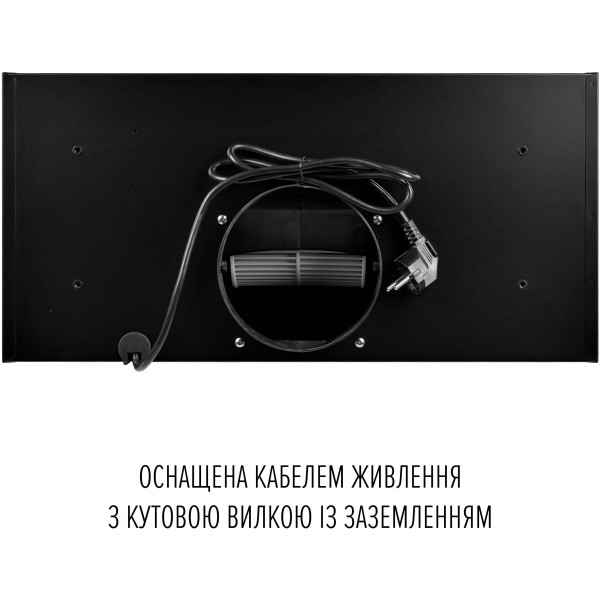 Фото - Вытяжка встраиваемая Perfelli DESIGN VISION 6 NERO SILENZIO