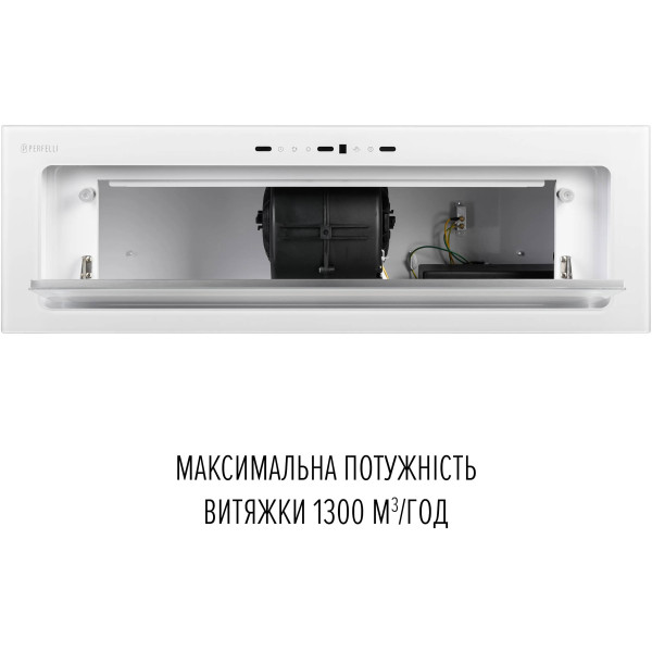 Фото - Вытяжка встраиваемая Perfelli DESIGN VISION 9 BIANCO SILENZIO
