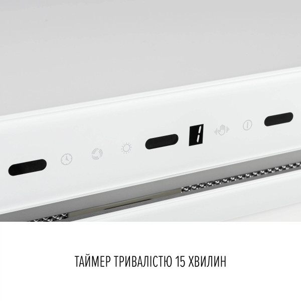 Фото - Вытяжка встраиваемая Perfelli DESIGN VISION 9 BIANCO SILENZIO