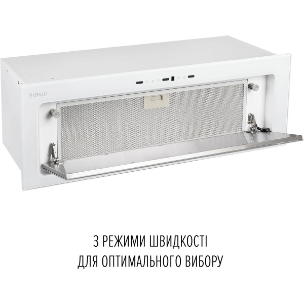 Фото - Вытяжка встраиваемая Perfelli DESIGN VISION 9 BIANCO SILENZIO