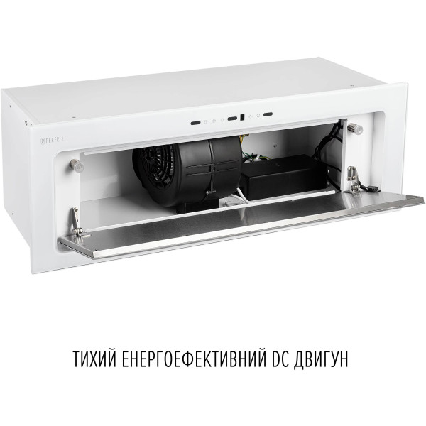 Фото - Вытяжка встраиваемая Perfelli DESIGN VISION 9 BIANCO SILENZIO