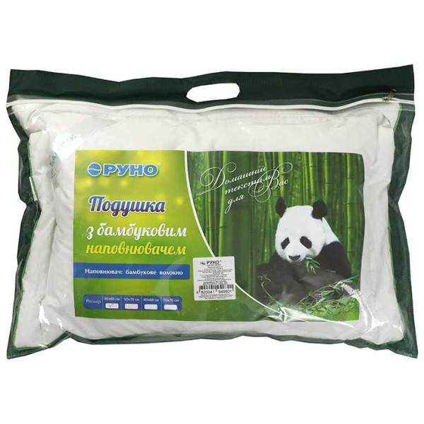 Фото - Подушка стандартна Руно 40х60 бамбукова (309.139БУ)