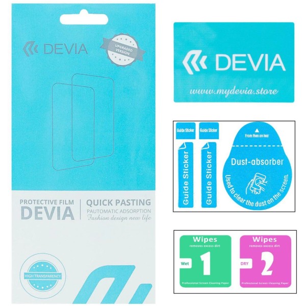 Фото - Защитная пленка для смартфона DEVIA Xiaomi Redmi Note 11 PRO (DV-XM-RMNT11PRO)