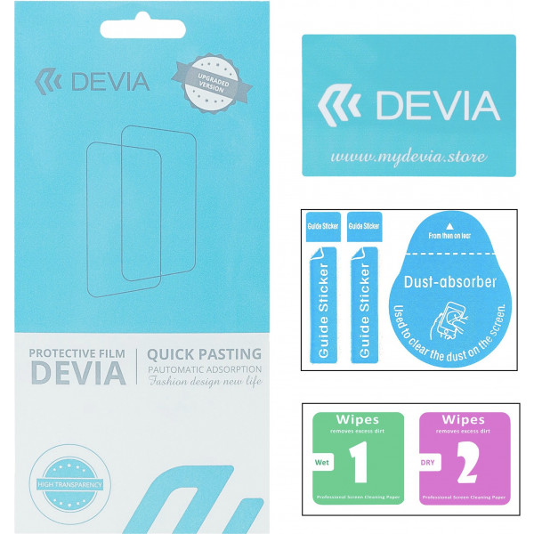 Фото - Захисна плівка для смартфону DEVIA Samsung Galaxy S22 двостороння (DV-SM-S22FB)
