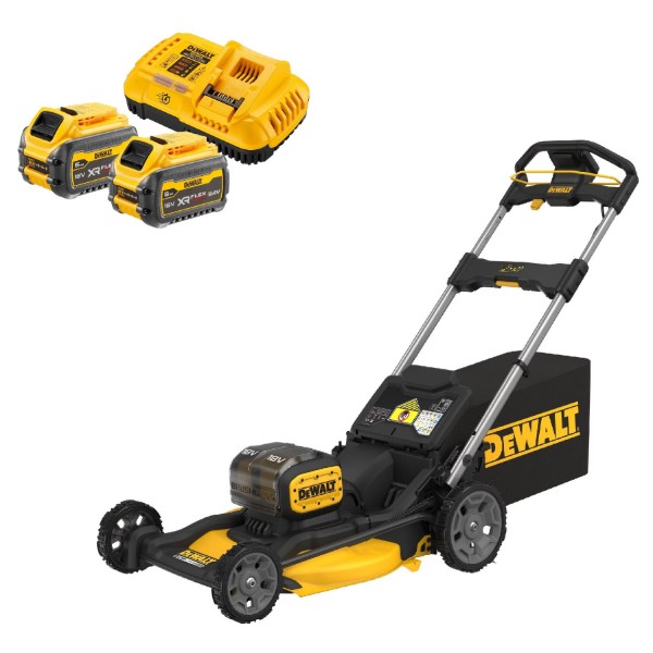 Фото - Газонокосарка акумуляторна DeWALT DCMWP134KIT