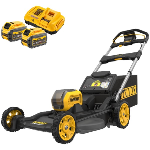 Фото - Газонокосарка акумуляторна DeWALT DCMWP500KIT