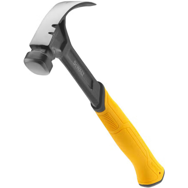 Фото - Молоток DeWALT CURVE-CLAW суцільнометалевий вага головки 454 г (DWHT51002-0)