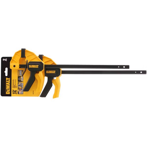 Фото - Струбцина DeWALT M 300 мм максимальное давление 63 кг 2 шт. (DWHT0-83158)