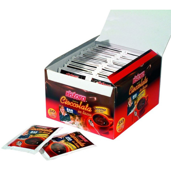 Фото - Гарячий шоколад Ristora 50 шт 25 г (8004990133009)