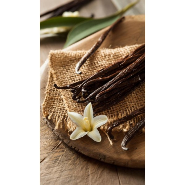 Фото - Свеча стекло Woodwick Large Vanilla Bean (Ванильные бобы) 609г (93112E)