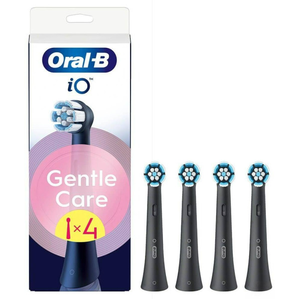 Фото - Насадка для зубной щетки Oral-B Braun iO Gentle Care Black 4 шт Фото - Насадка для зубной щетки Oral-B Braun iO Gentle Care Black 4 шт