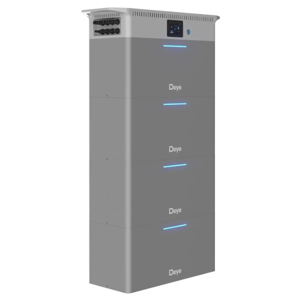 Фото - Система хранения энергии Deye 2.5kW 10kWh LiFePO4 51.2V 4 MPPT 220/230V Однофазная (SUN-BK250-10KWH-EU-AM4-32L)