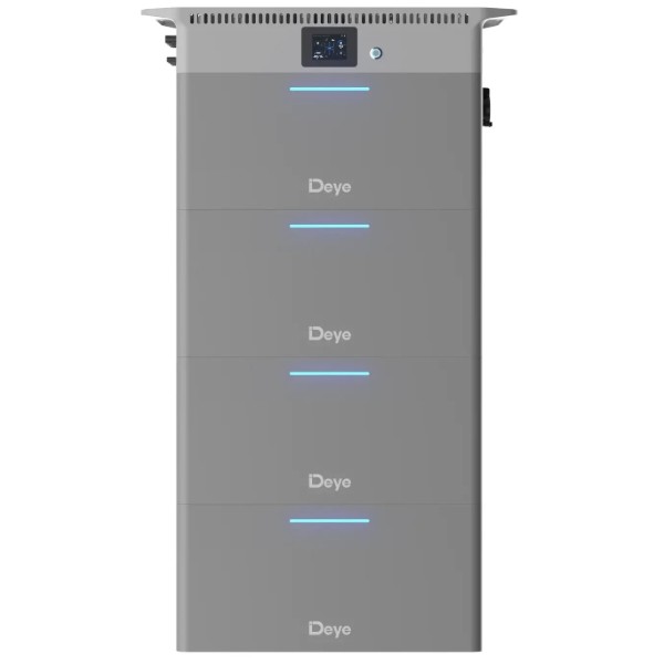 Фото - Система хранения энергии Deye 2.5kW 10kWh LiFePO4 51.2V 4 MPPT 220/230V Однофазная (SUN-BK250-10KWH-EU-AM4-32L)